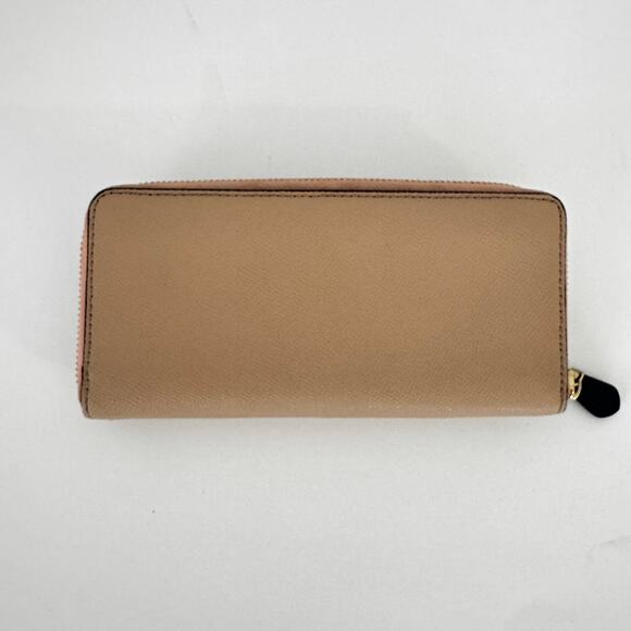 Coach Multifunction Zip Wallet Crossgrain Leather in Sunrise Multi F29940 - Picture 7 of 15